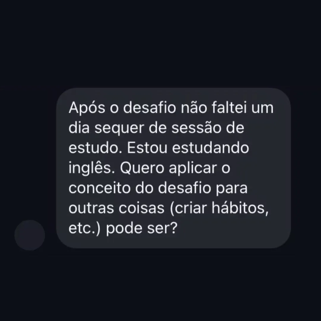Depoimento real de quem aplicou a metodologia 1